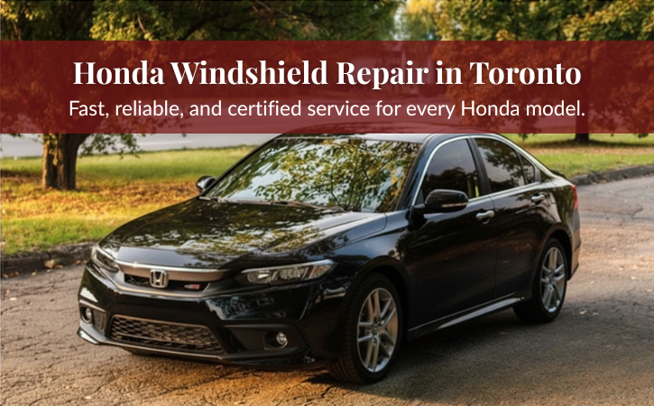 Honda windshield repair & windshield replacement in Toronto