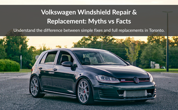 Volkswagen windshield repair Toronto – myths & facts