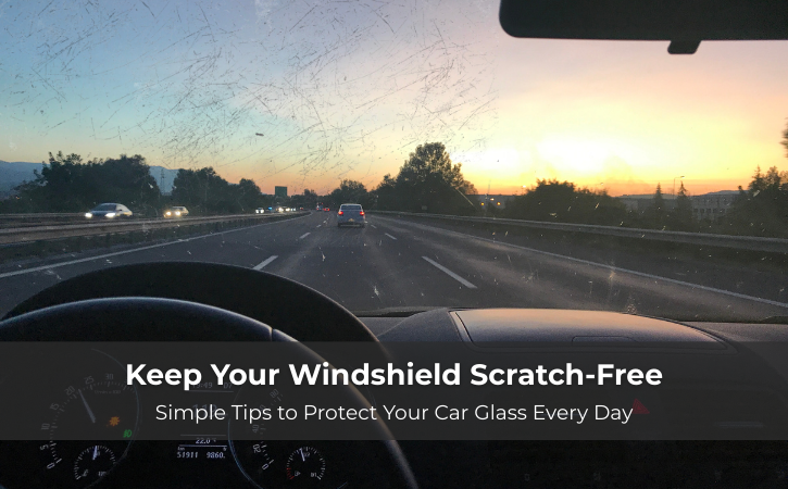 Windshield scratch prevention tips by Windshield repair experts in Toronto