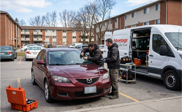Can a Windshield Be Fixed Without Driving to a Shop?