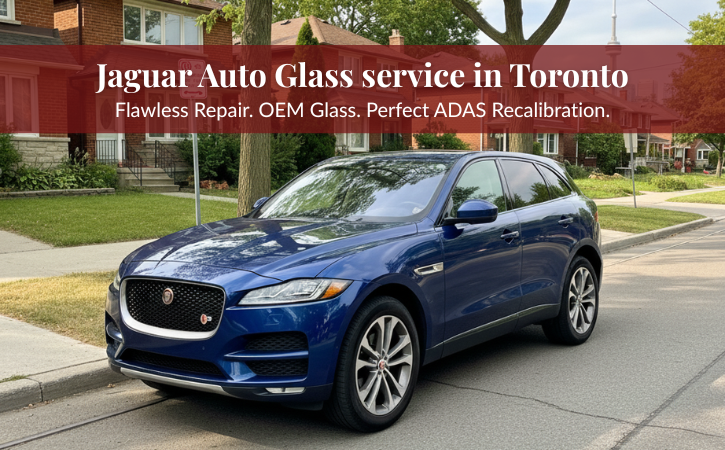 Toronto's Certified Jaguar Windshield Repair