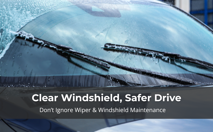 Maintaining clear vision with windshield wipers
