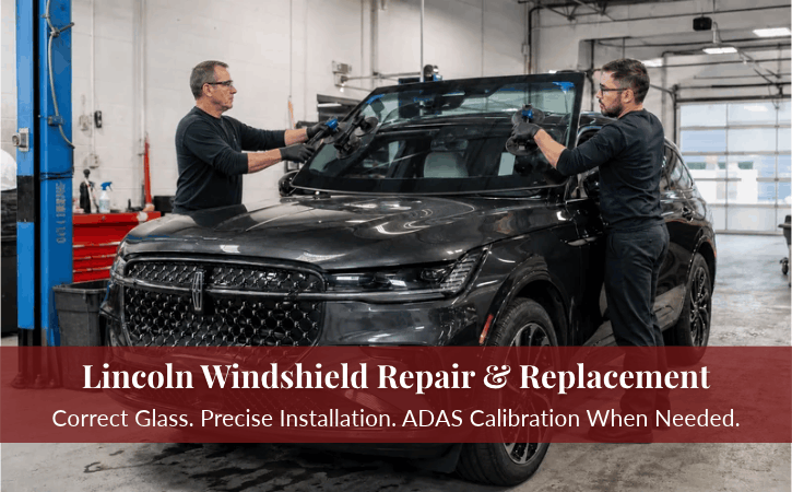 Same Day Lincoln Windshield Repair & Replacement