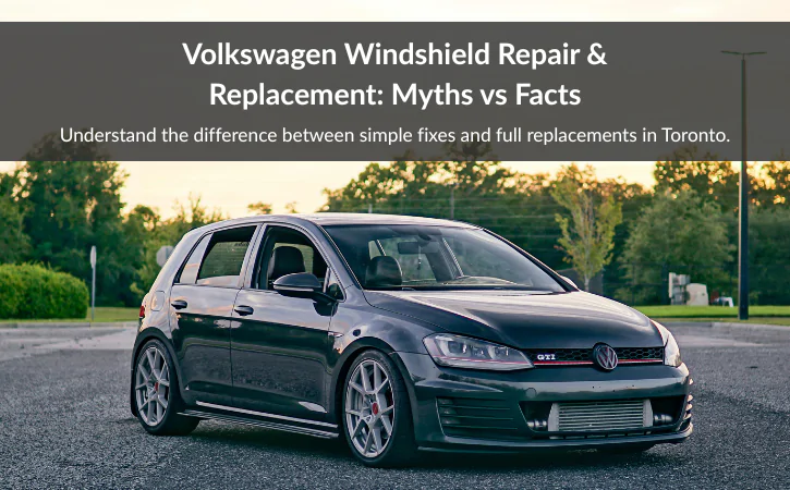Volkswagen windshield repair Toronto – myths & facts