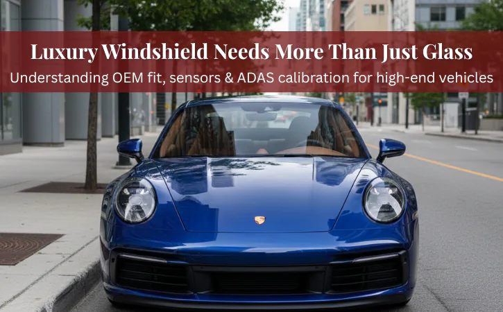 Expert Windshield Replacement for Luxury Vehicles in Toronto