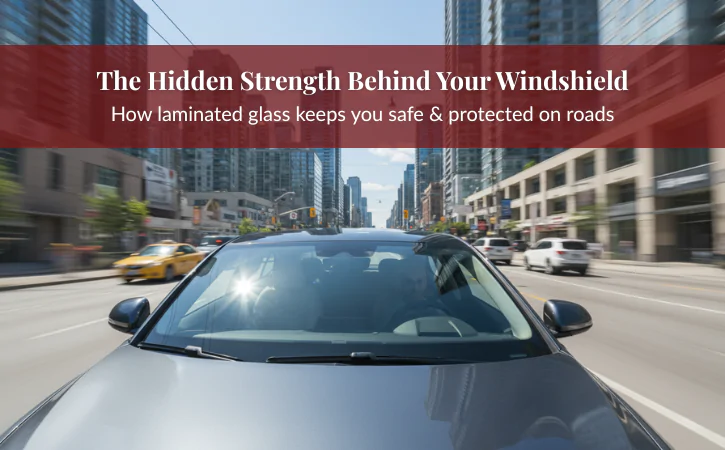 windshield strength laminated glass North York