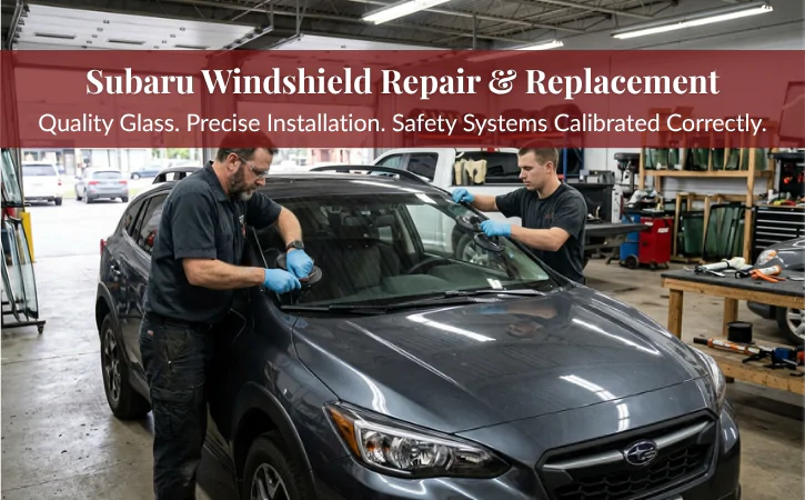 Same day Subaru Windshield Repair & Replacement in Toronto